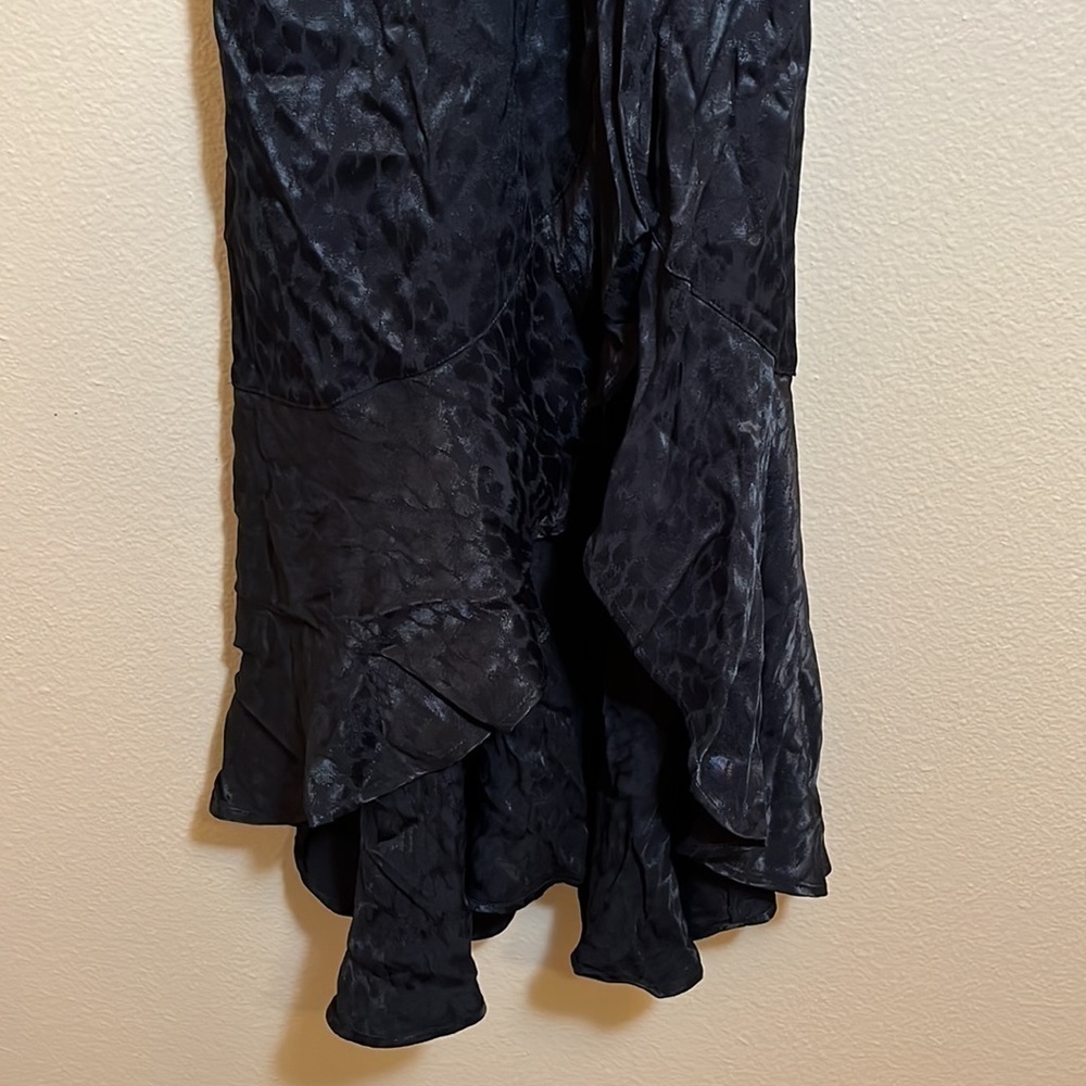 Nwt Abercrombie & Fitch Black Wrap Dress - Picture 5 of 15